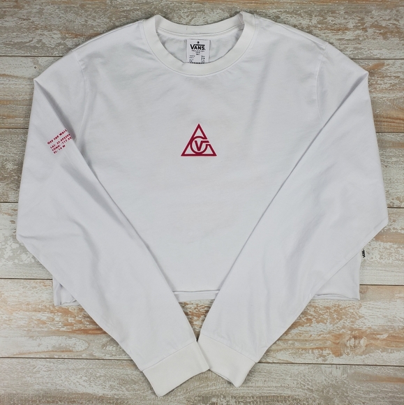 Vans V66 Supply Tri LS Crop Tee - Picture 2 of 12